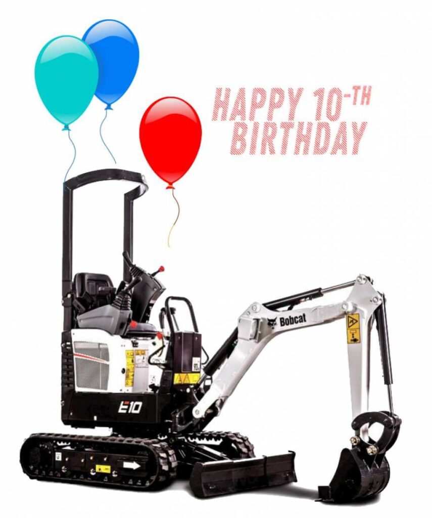 bobcat e10 рожден ден