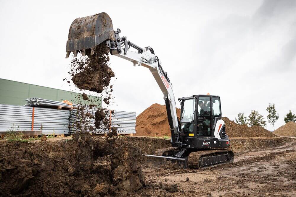 bobcat mini bager 10