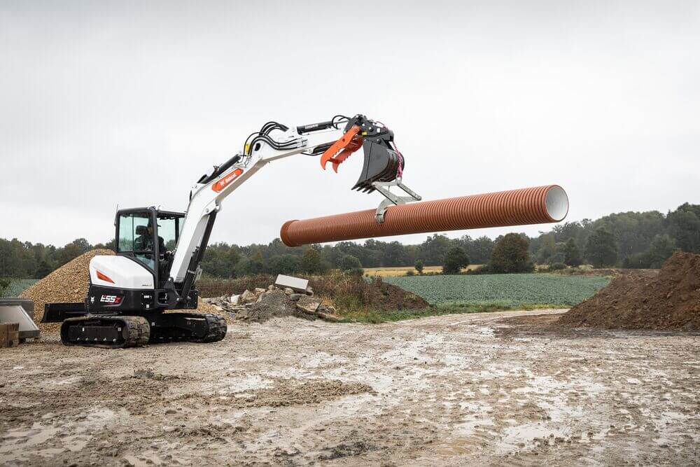 bobcat mini bager 8