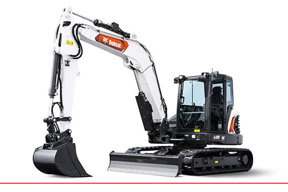 mini bager bobcat e88 red