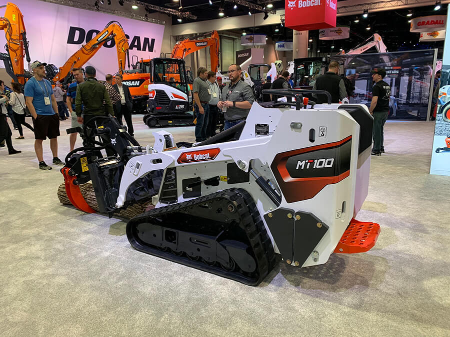 мини верижен товарач Bobcat MT100