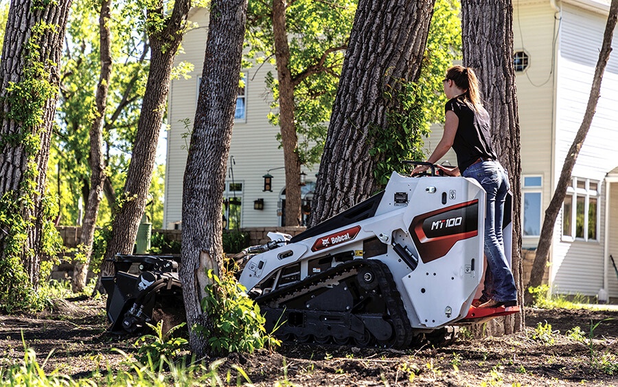мини верижен товарач Bobcat MT100